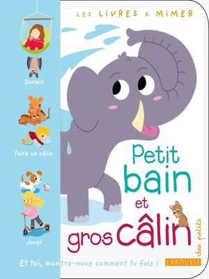 cover image of Petit bain et gros câlin